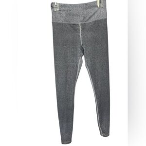 Zyia Active Black White Dots High Waisted Leggings